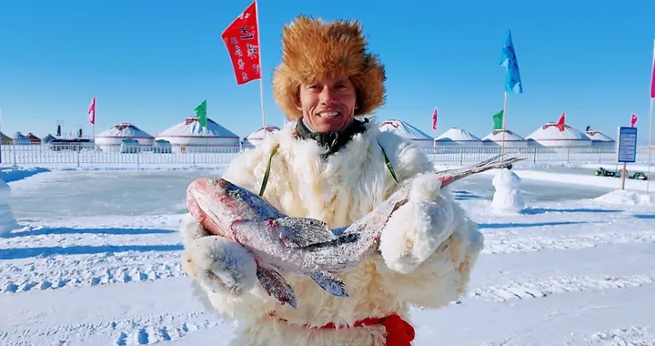 冬游黑龙江必打卡！大庆连环湖第九届冰雪渔猎那达慕盛大启幕