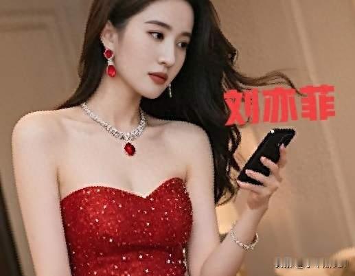 刘亦菲红色造型惊艳绝伦气质优雅美的不可方物