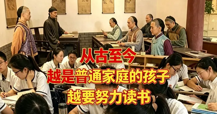 普通家庭的孩子，为啥非得拼命读书？我查看历史，发现真相挺扎心