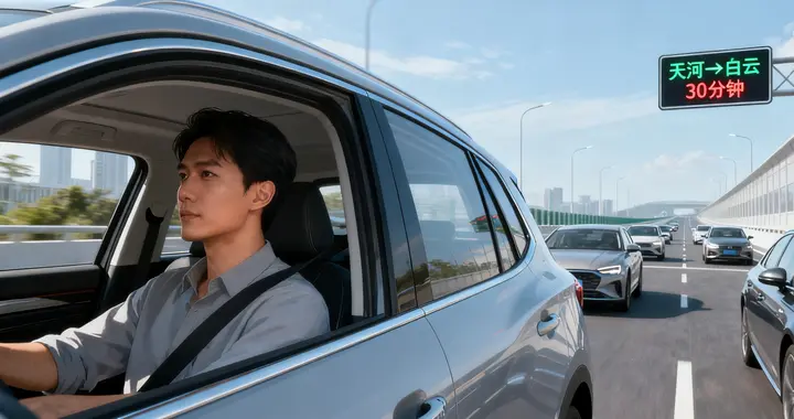 天河到白云30分钟直达！广州这条新高速通道，要改写你的出行日常