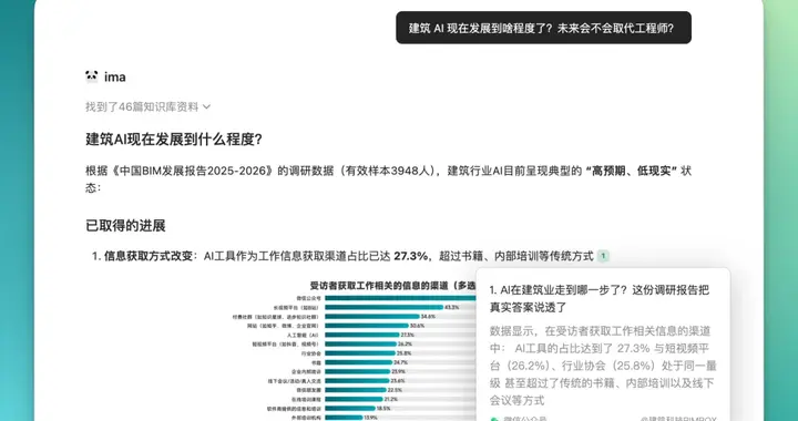 BIM开源AI知识库！400万字模型，随时回答你的行业问题