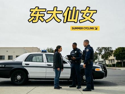 老仙女在美国掏出玩具枪，想挑战一下美国警察的深浅！