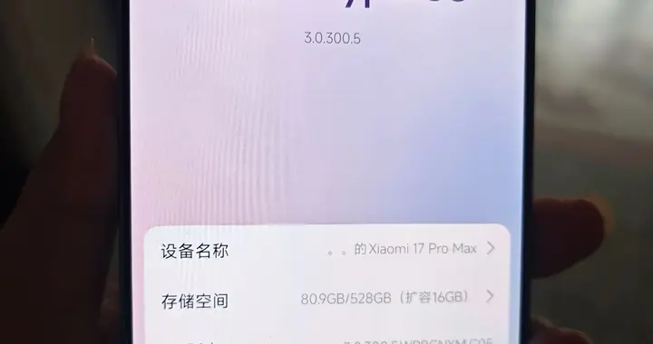 小米17 Pro Max使用了一段时间还是很不错的