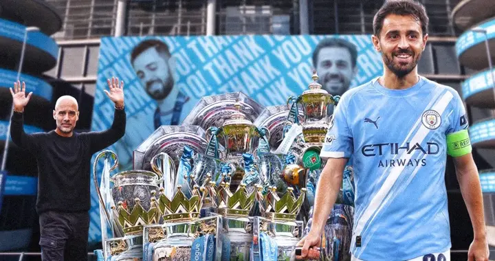 💙曼城官宣！九年传奇B席赛季末离队，助教：好故事终有结局