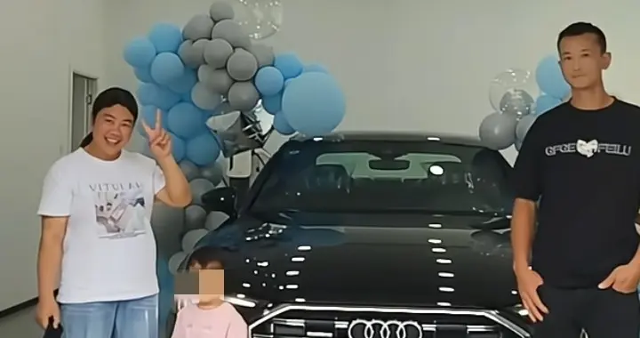 不要随便分享！一家人喜提新车，网友却乱了锅，提醒女生注意丈夫