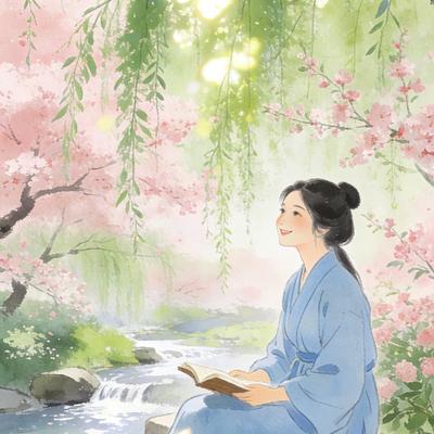 振军(零食杂货铺）：原创爆款诗词：柳绿桃