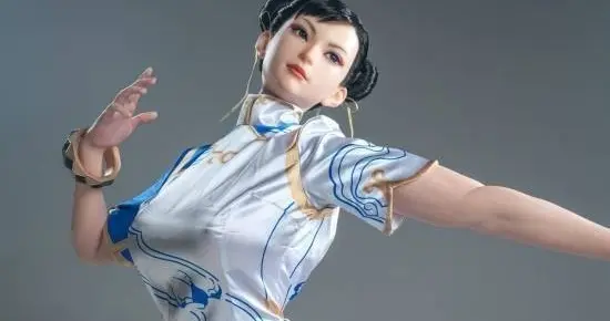 170cm春丽真身人偶来袭！硅胶触感逼真到颤抖！这波是要收割LSP？