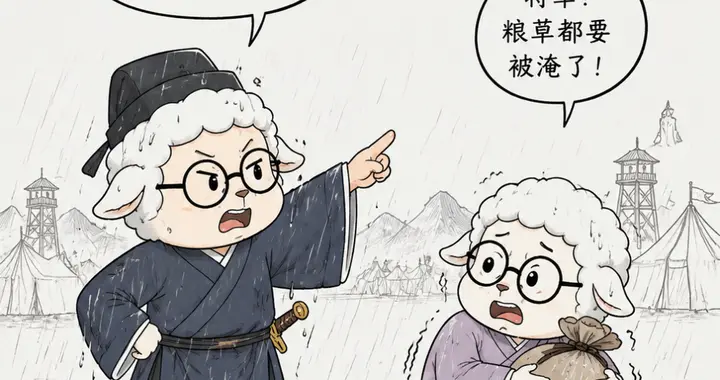 古人行军时碰上暴雨怎么办