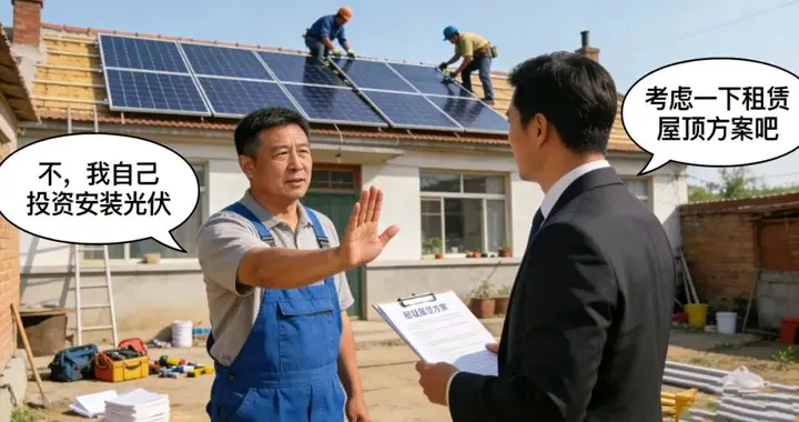 农村自建房光伏发电骗局，别让屋顶变成负债源，租赁、贷款全是坑