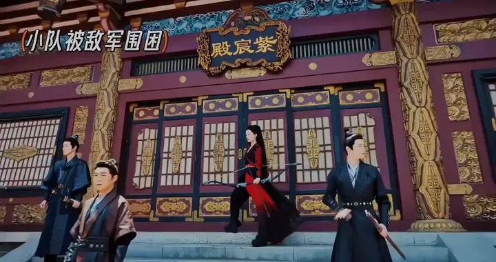 近战在前远程在后，就这个群像站位爽