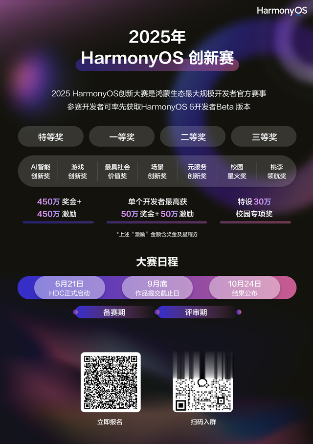 解码鸿蒙生态及核心技术 + 2025 HarmonyOS 创新赛 共创...