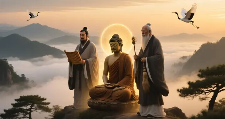 入世用儒！出世用释！济世用道！