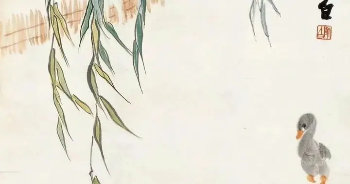 娄师白笔下的春色：满纸生机里，藏着齐白石的魂与自家的巧