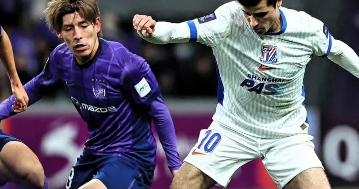 广岛三箭1-0上海申花，后防漏人，前锋失单刀，中超三队仍排后3名