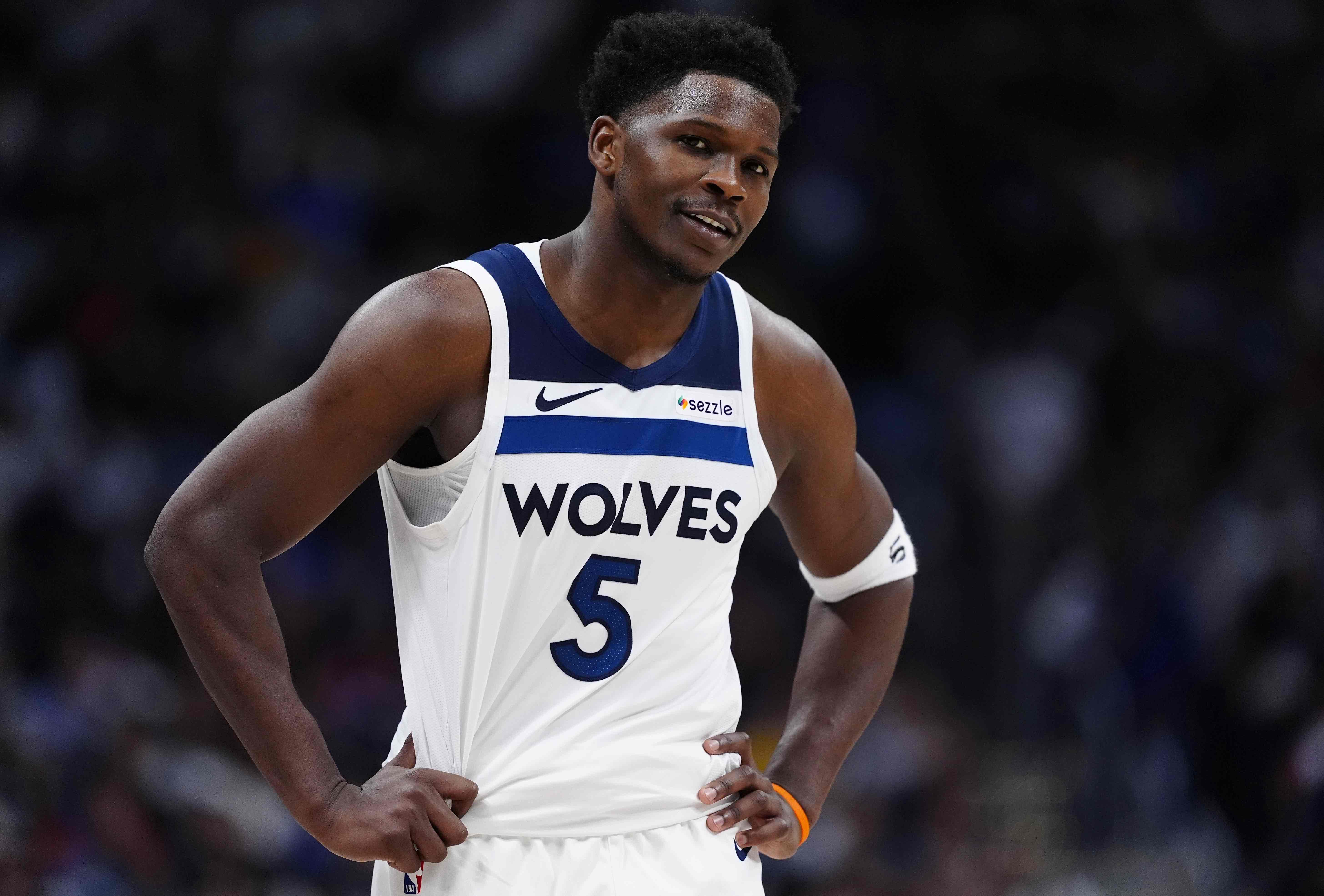 改行？爱德华兹：在森林狼夺冠后，我会离开NBA去打橄榄球 森林狼球星安...
