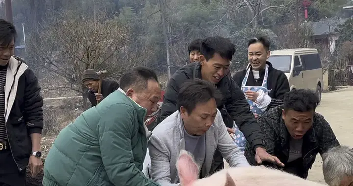 合川网友与株洲网友的邀约，同样是请网友按猪，结局却有天壤之别