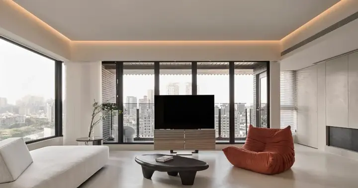 台湾极简主义大平层