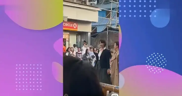 佘诗曼长洲拍正义女神  被话阻街！街坊闹“痴孖筋”TVB照播出街