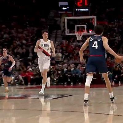 体育课代表：杨瀚森替补出战1分52秒，开