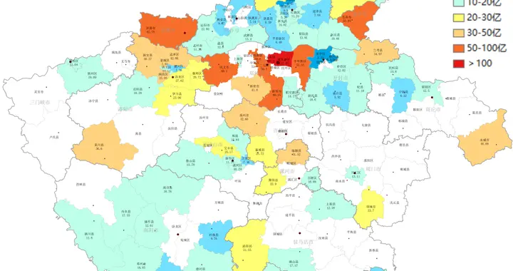2025年新乡市各区县一般公共预算收入，长垣第一，西北三县下降？