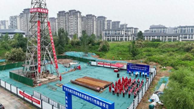 开封这一项目，转入深部钻探施工阶段