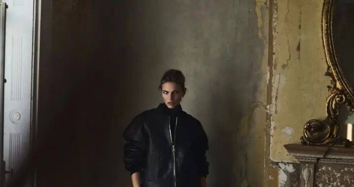 拉脱维亚超模卡丽娜·考恩，香奈儿优雅时代时尚摄影