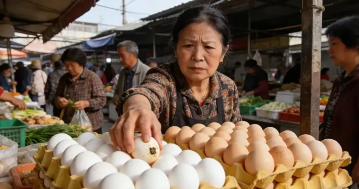 买鸡蛋别犯傻，干净的不如带点屎，内行人都这么挑