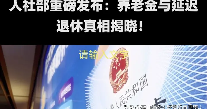 人社部:国家延迟退休政策，十大热点问题！你了解多少？