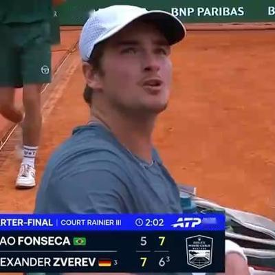 苏林网球：蒙特卡洛大师赛，首场1/4决赛