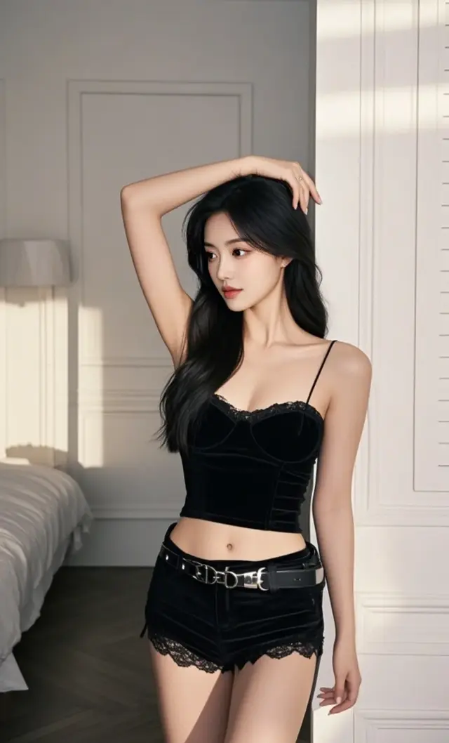 女朋友来个性感写真，有点欲罢不能😍😍😍