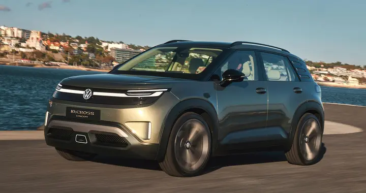 大众ID. Cross紧凑电动SUV曝光，预计明年推出