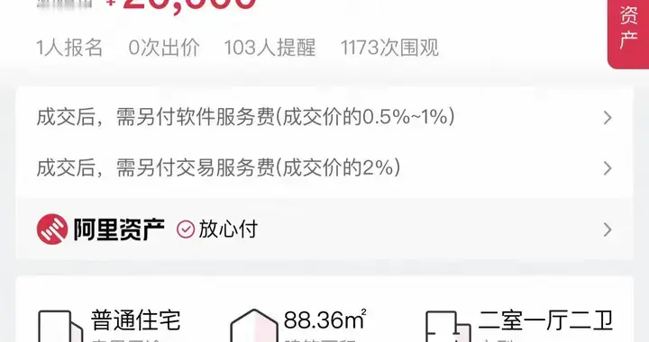 福州这些房子逐渐鹤岗化，一套洋房起拍价2万元