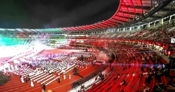 亚运会开幕式太诡异，日本又玩砸了！伊朗提前离场，退场秩序混乱