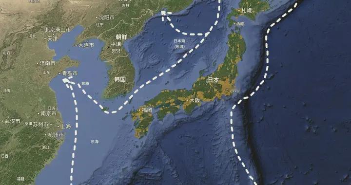 中俄海军编队看这架势是真的要绕日本一周了!
