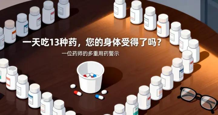 一天吃13种药，您的身体受得了吗？药师谈“多重用药”的风险
