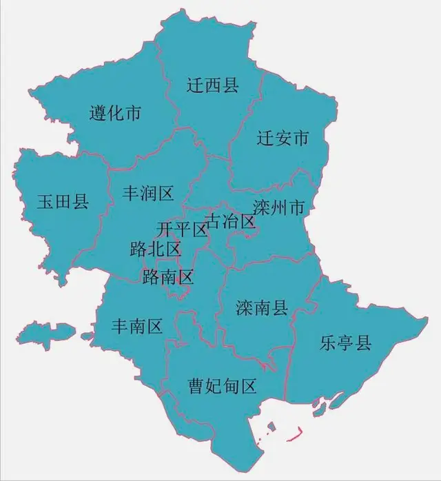唐山市14个区县GDP：4地突破千亿，遵化市第6，路南区第9