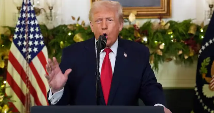 特朗普上台以来最拘谨的一次演讲？全程18分钟，控制自己不提中国