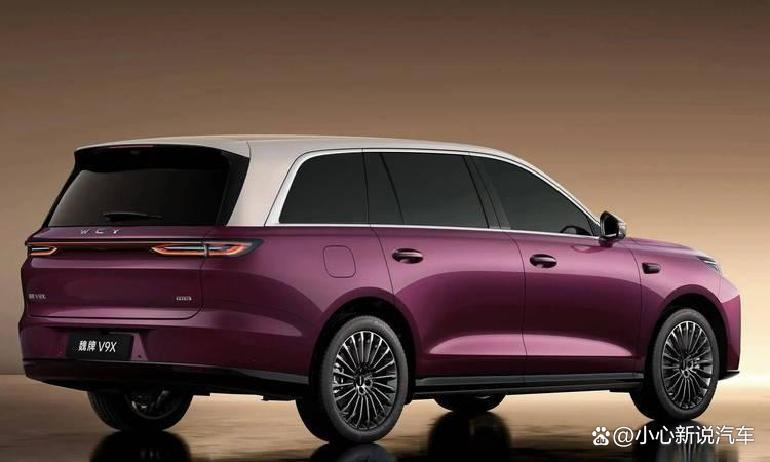 魏牌V8X实车亮相：大五座中大型SUV，纯电734马力插混续航312公里