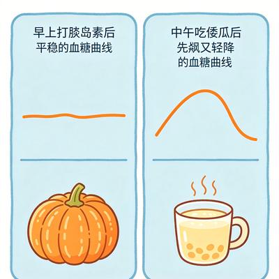 廉哥说事：血糖先飙升又骤降，原来是这么回