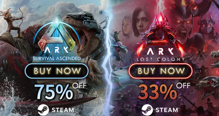 《方舟：生存飞升》全新史低折扣特卖中！