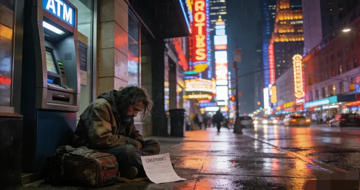 美国惊现“生存斩杀线”：一场感冒，竟让中产跌成流浪汉？