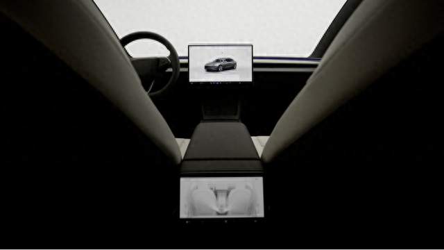16英寸大屏、黑色顶棚、浅灰内饰一次到位，Model 3进化为完全体