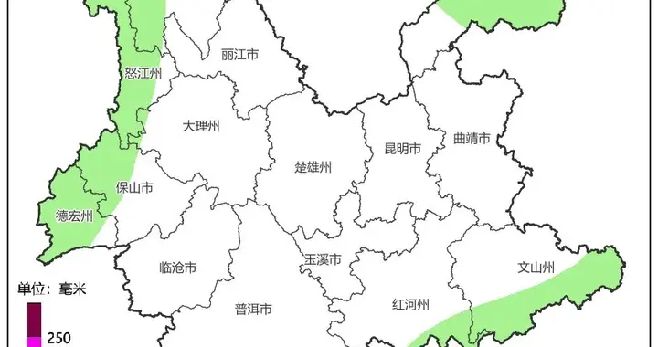 雨水换阵地！云南三天降雨大转移，东部南部局地有大雨
