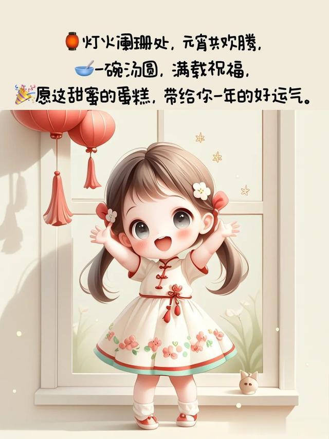 正月十五元宵节早晨发朋友圈的祝福语，祝大家元宵节快乐！”