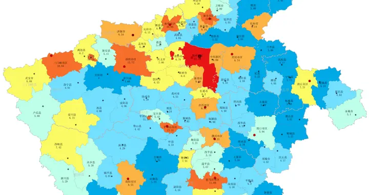2024年河南省各市县户籍人口人均住户存款，郑州市区惊艳