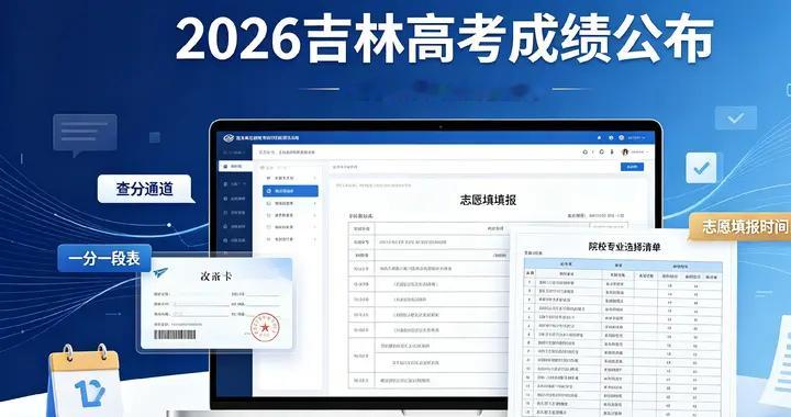 2026年吉林高考成绩正式公布时间！