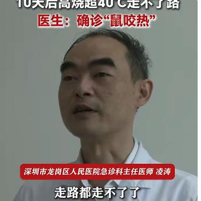 星儿佳作：警惕！被老鼠咬10天高烧40℃