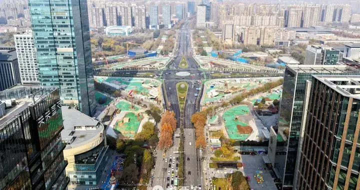 环岛成为历史，西安中轴线“北大门”焕新