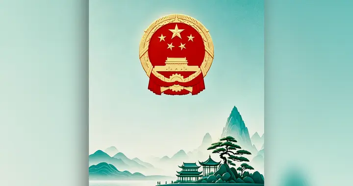 国徽映山水，方寸屏幕藏家国温柔
