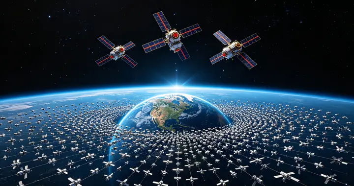 马斯克万颗卫星组网，想包住地球，中国高轨卫星，从外面再包一层